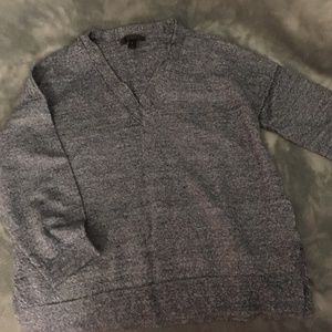 Gray J Crew Sweater